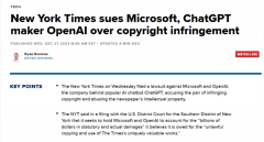 一些旧事机构曾经告竣了让ChatGPT利用其报道的和